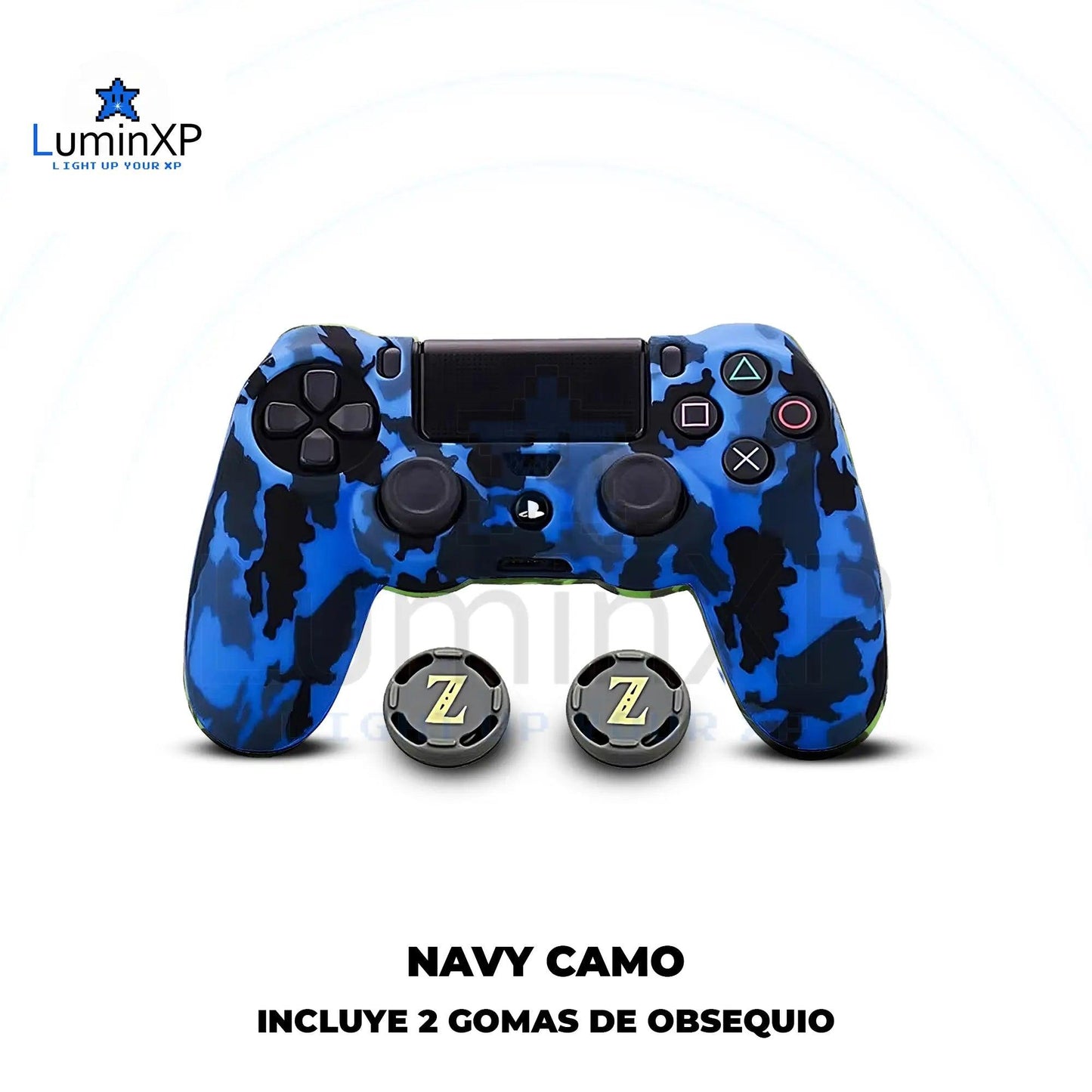 Fundas Protectoras para Mando PS4 Navy Camo