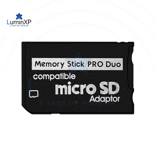 Adaptador MicroSD a Memory Stick Pro Duo para PSP – Compatible hasta 128GB
