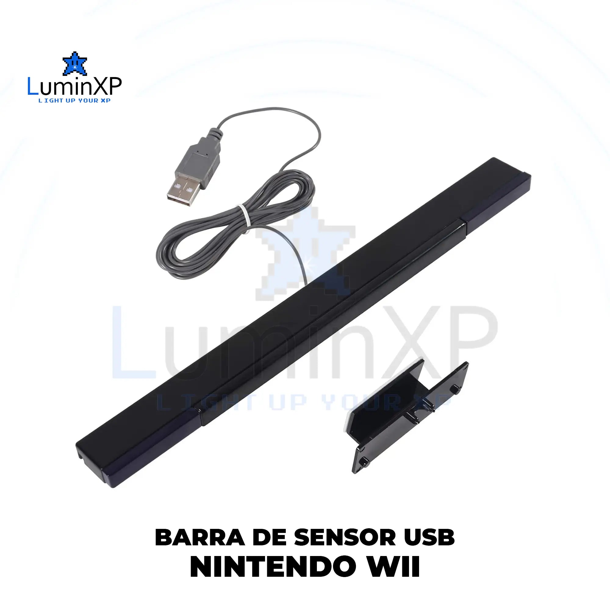 Barra Sensor Wii con Cable USB | Repuesto Compatible para Consola Nintendo Wii