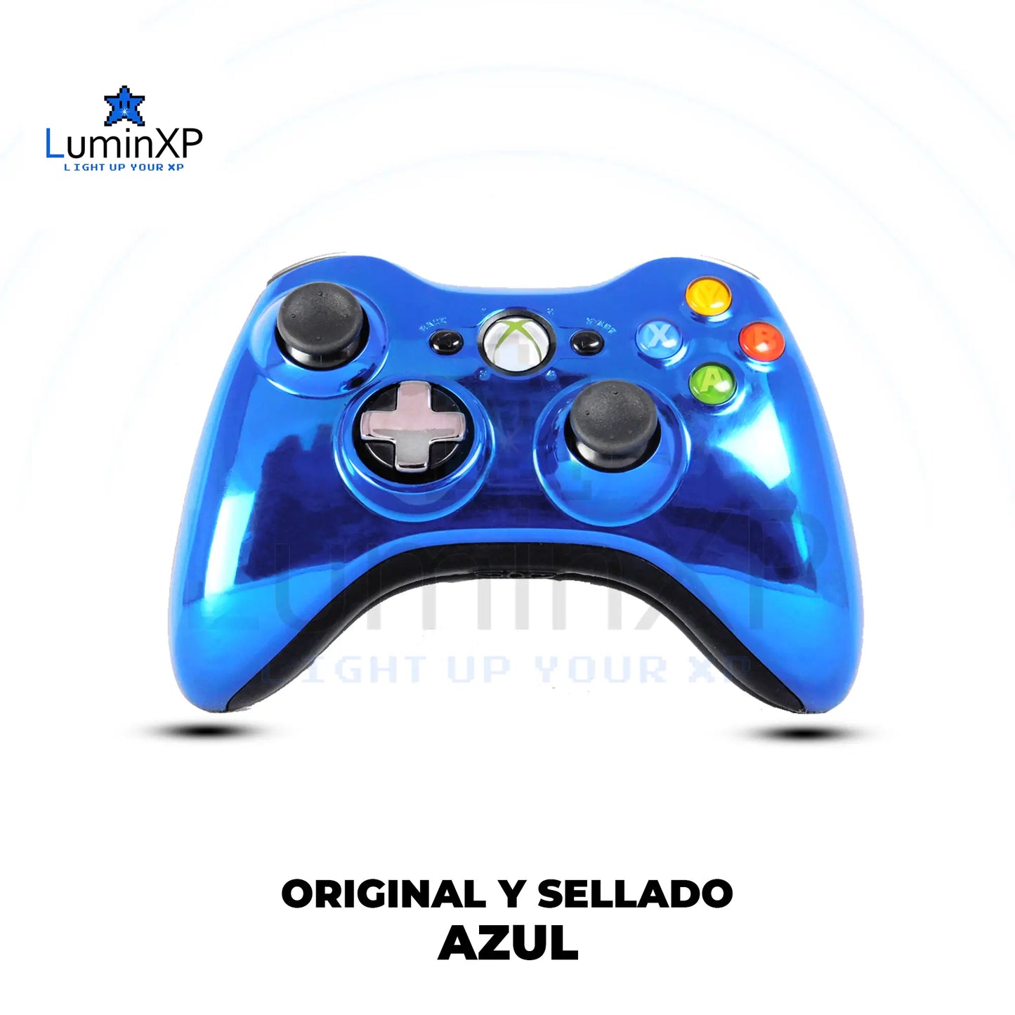 Control Inalámbrico Metalizado para Xbox 360 – Original (Colores Variados)