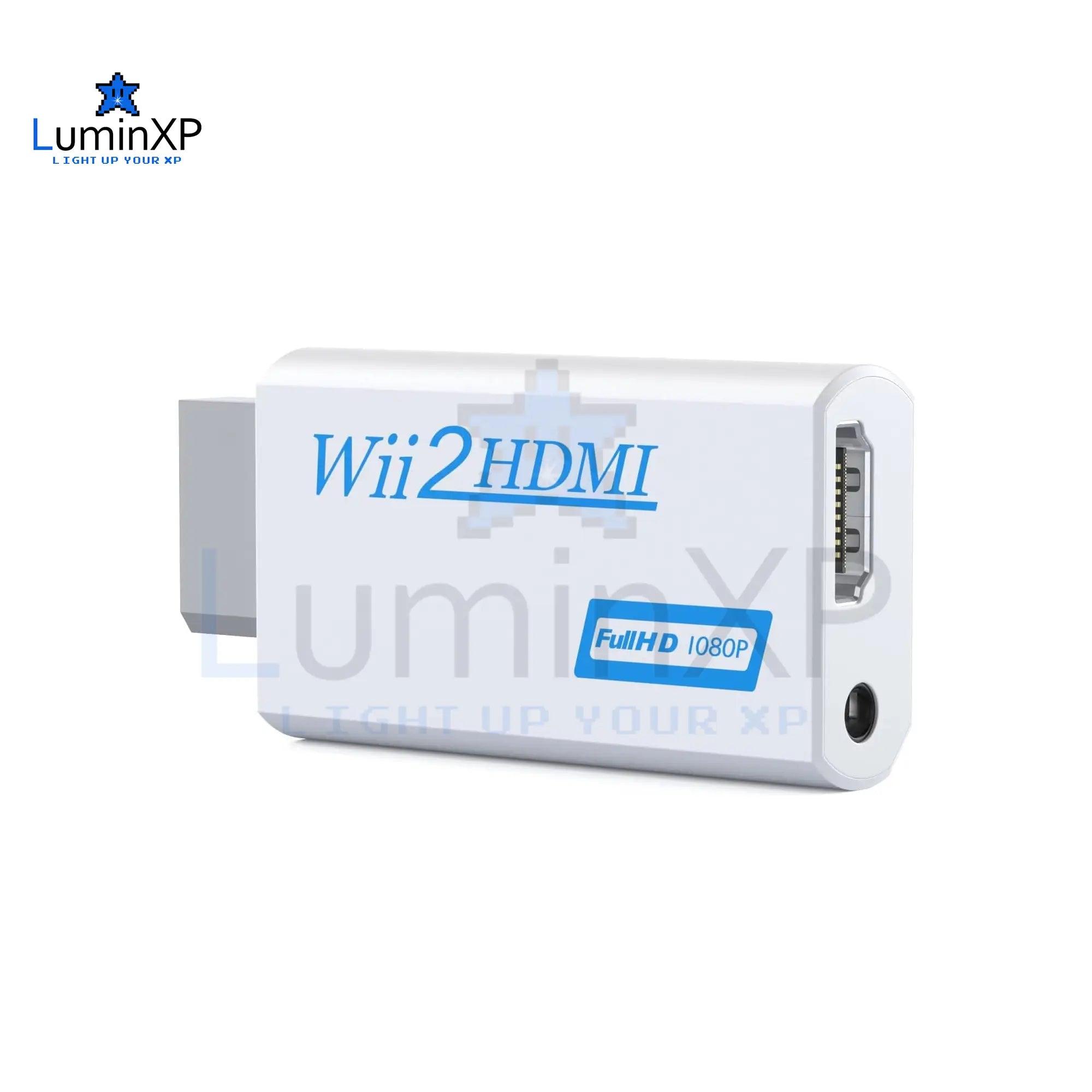 Convertidor Adaptador de Wii a HDMI Full HD 1080P