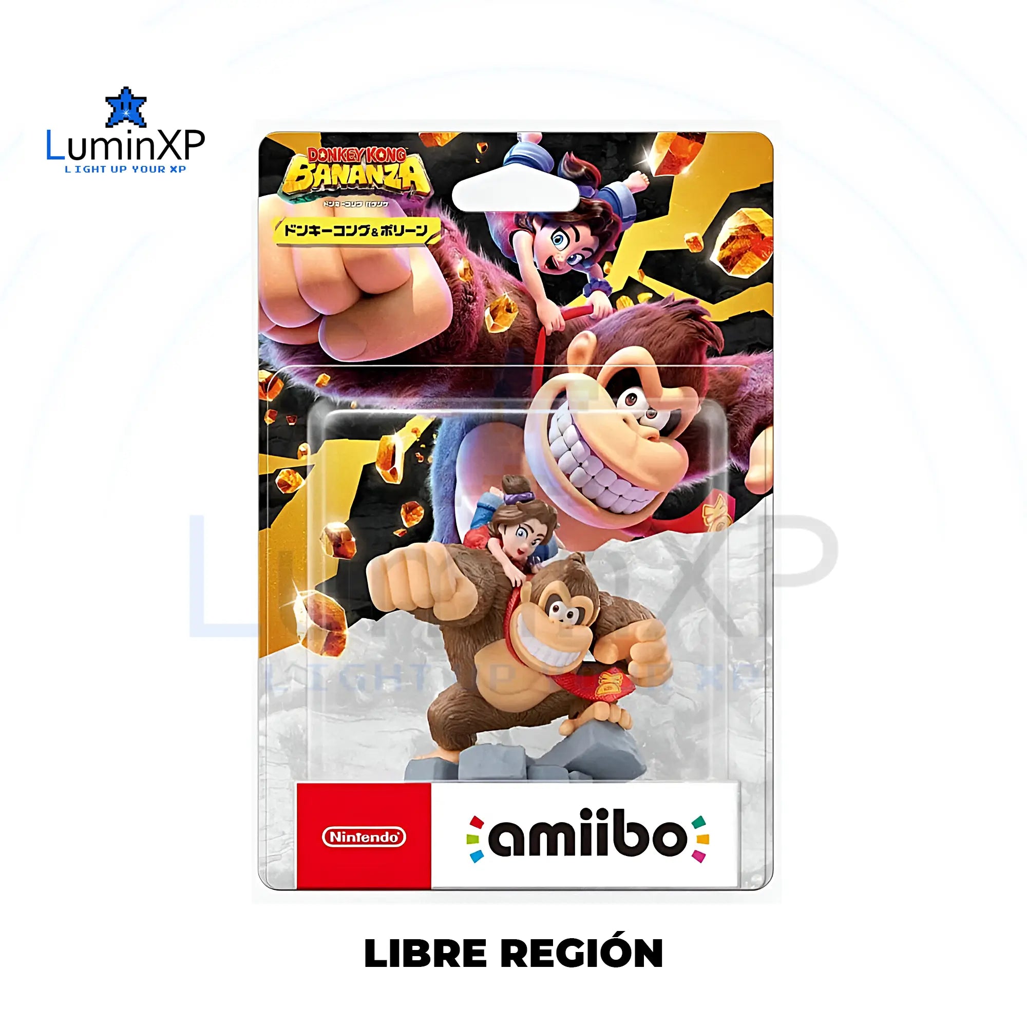 Donkey Kong & Pauline Amiibo – Versión Asia Original | Nintendo Switch 2