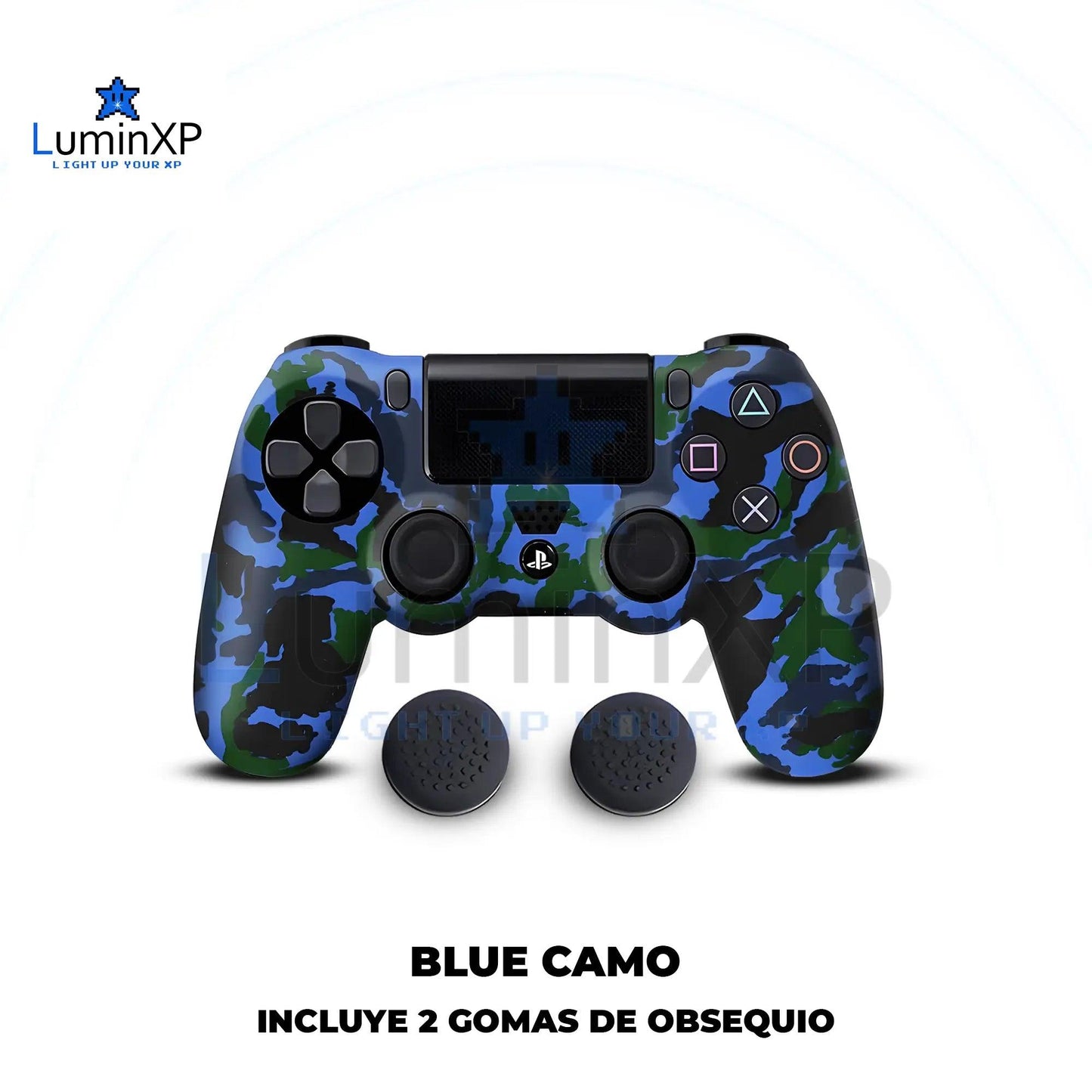 Fundas Protectoras para Mando PS4 Blue Camo
