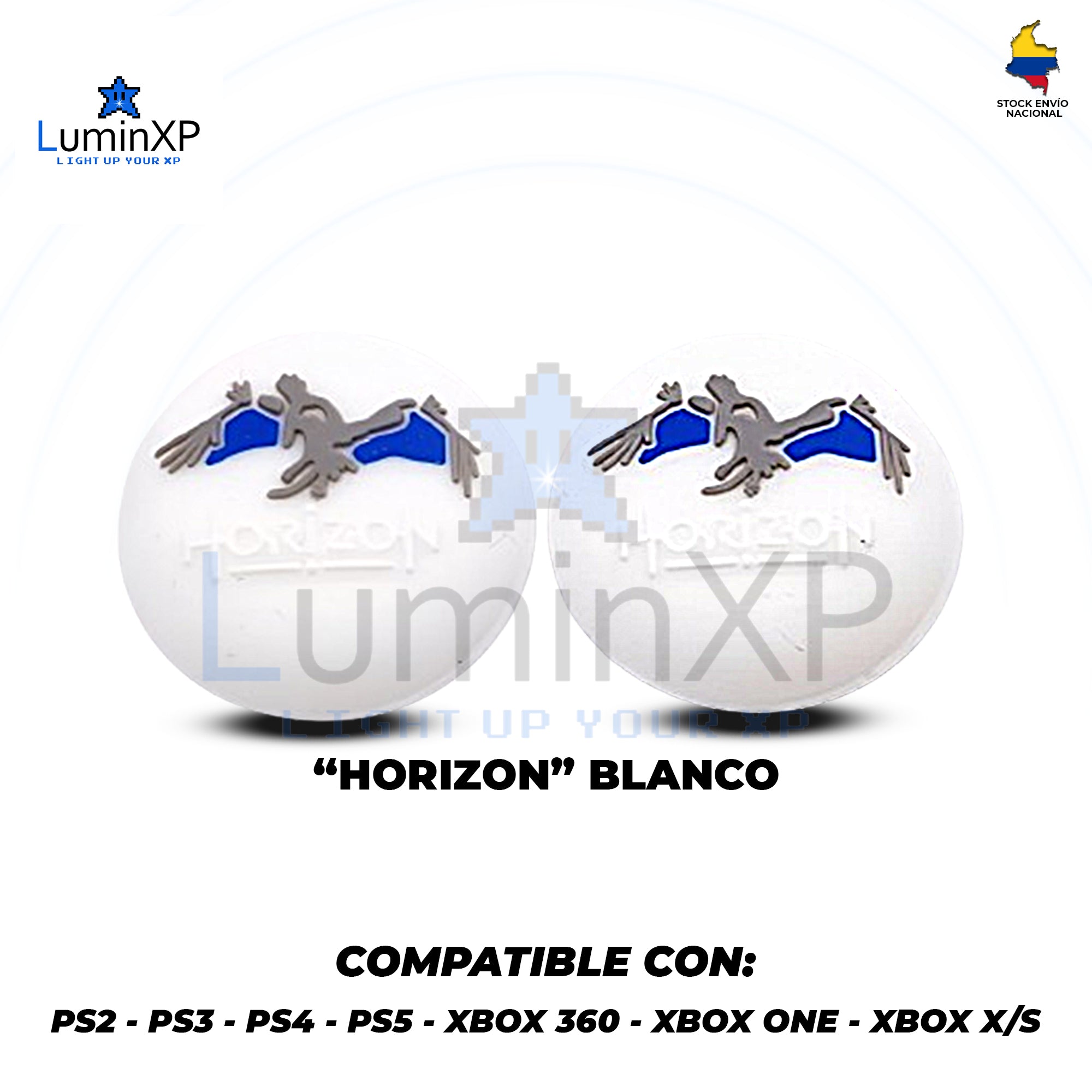 Gomas Antideslizantes para Joystick PS5, PS4, Xbox | Pack de 2 Unidades