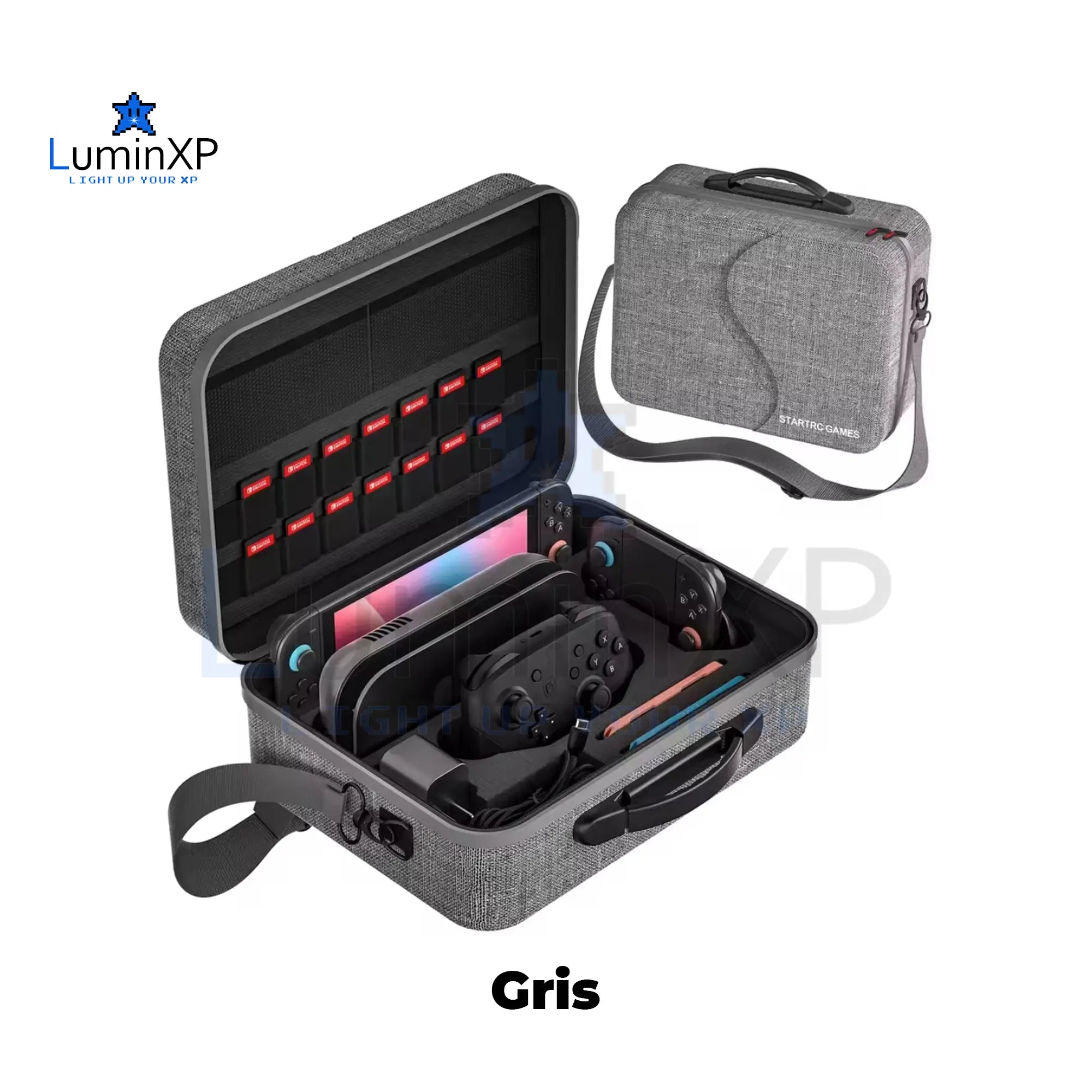 Maleta Rígida para Nintendo Switch 2 – Estuche de Viaje y Almacenamiento