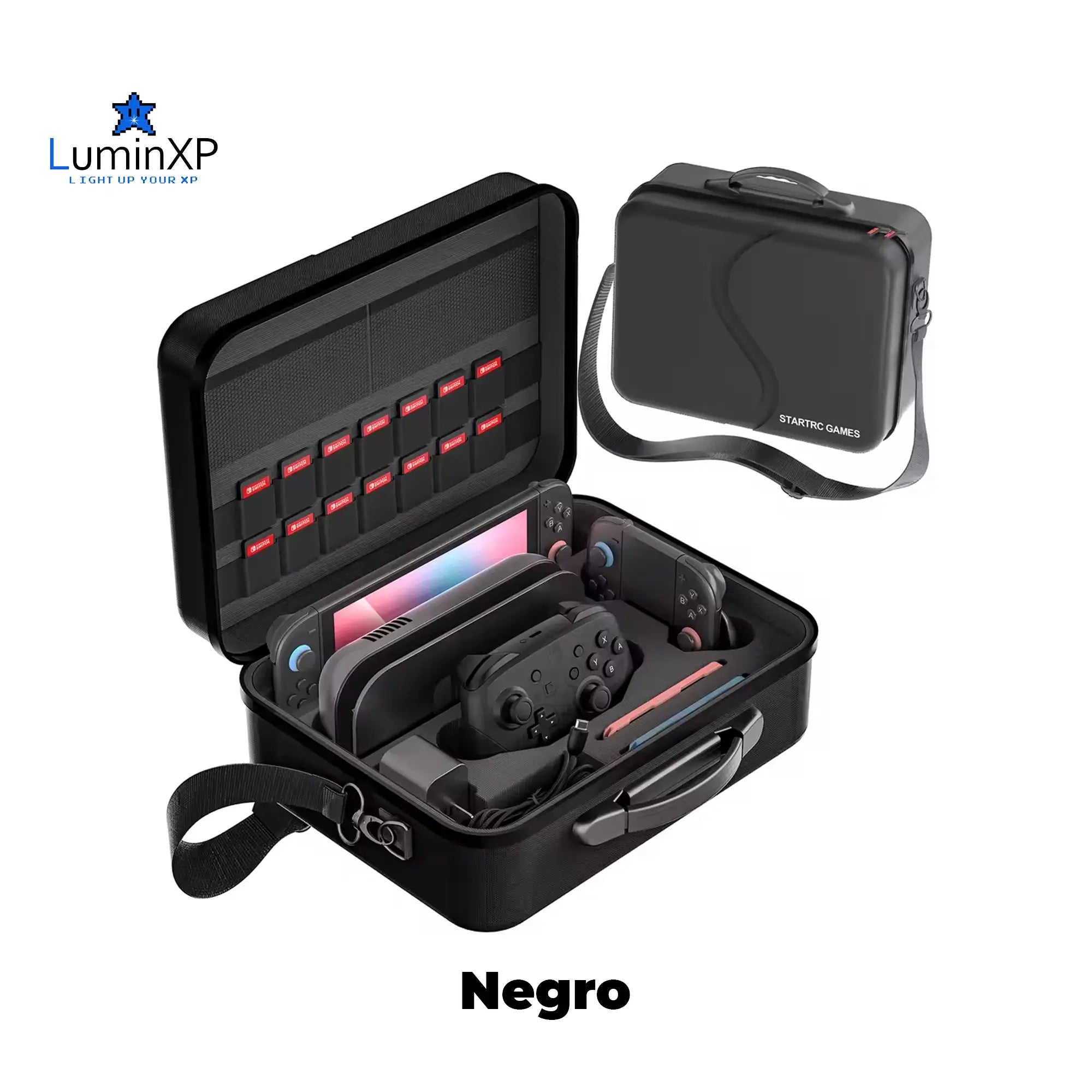 Maleta Rígida para Nintendo Switch 2 – Estuche de Viaje y Almacenamiento