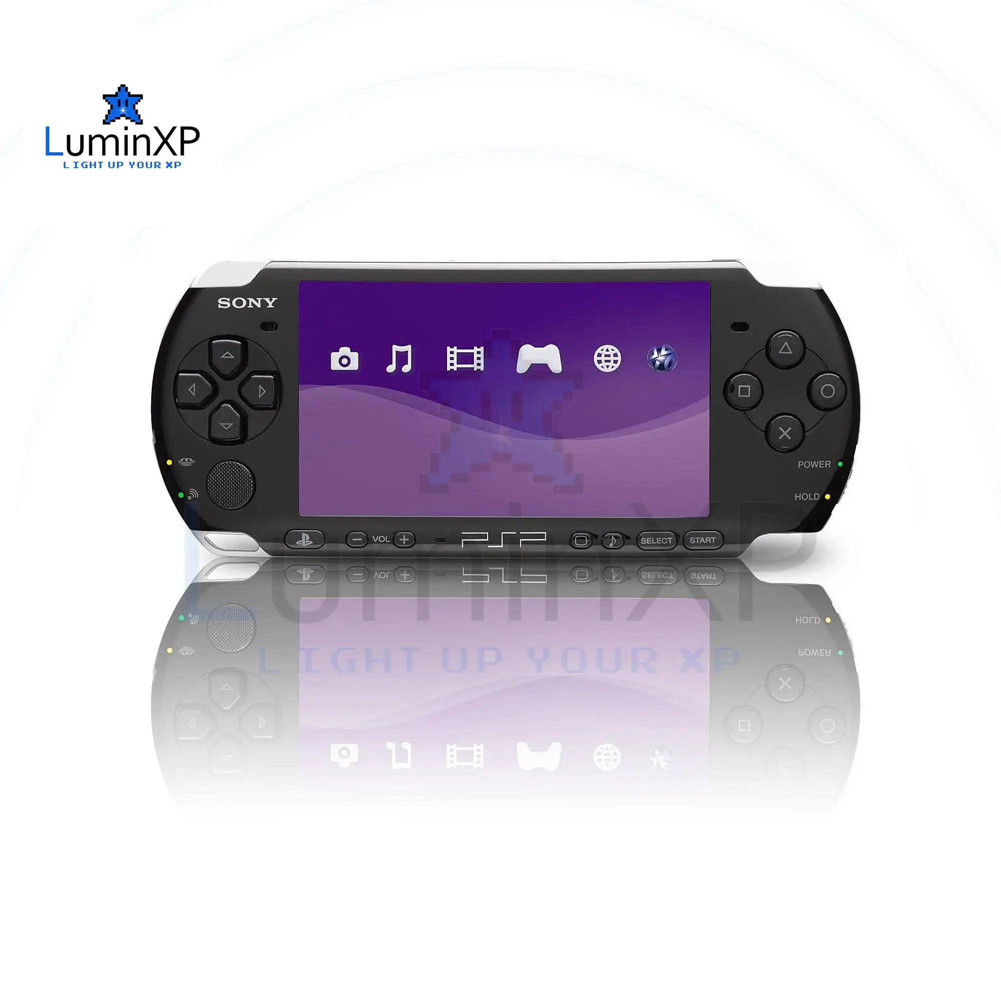 PSP‑3000 (3006) Consola Portátil Sony Original – 10 Juegos Incluidos (Reacondicionada)