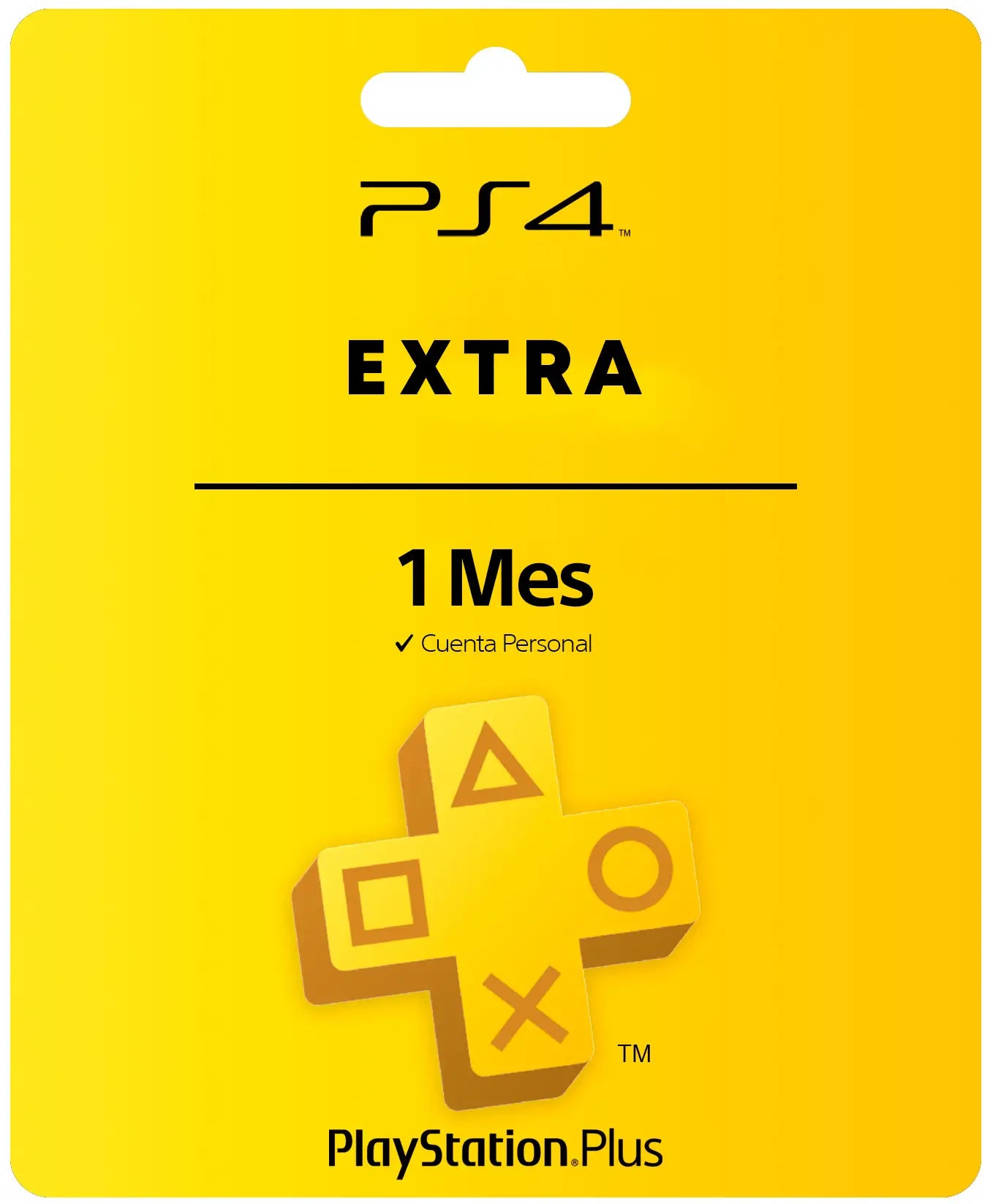 PS Plus Extra 1 Mes PS4 (Cuenta Principal)
