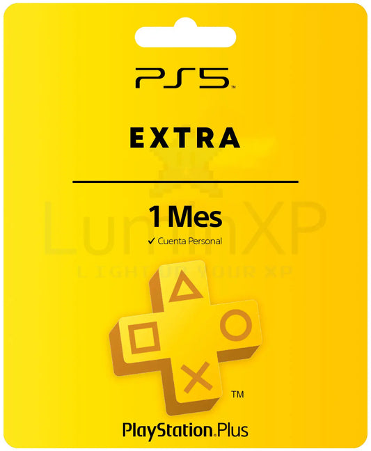 PS Plus PS5 Extra 1 Mes