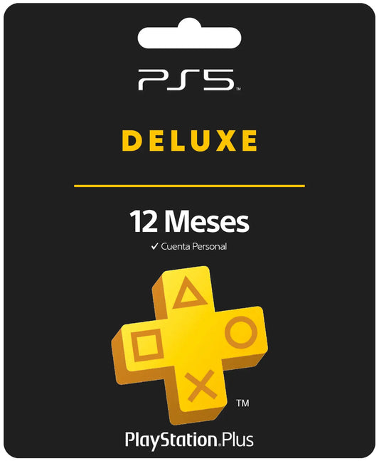 PS Plus PS5 Deluxe 12 Meses