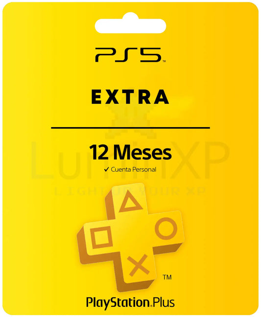 PS Plus PS5 Extra 12 Meses