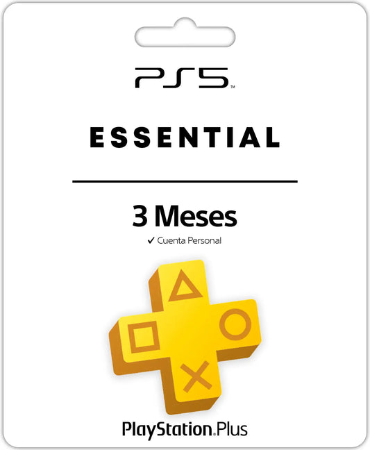 PS Plus PS5 Essential 3 Meses