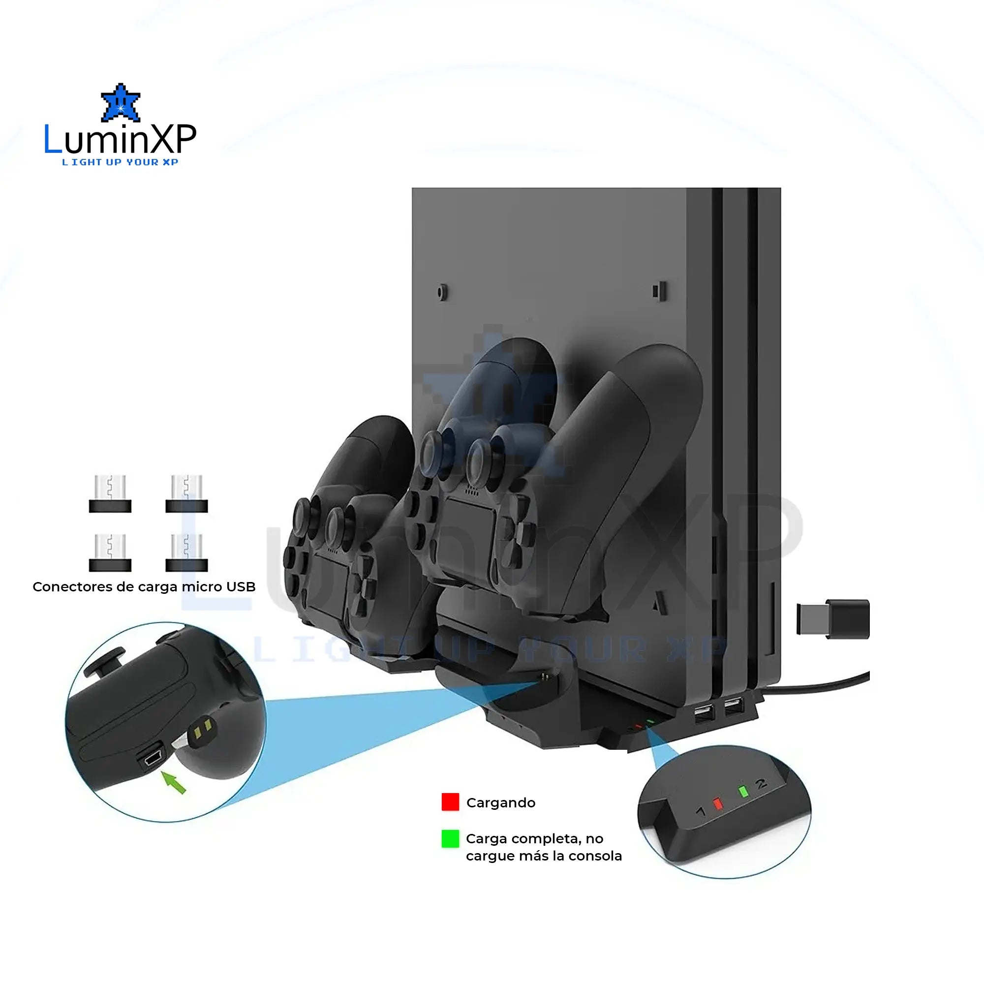 Stand Multifuncional DOBE para PS4/Slim/Pro