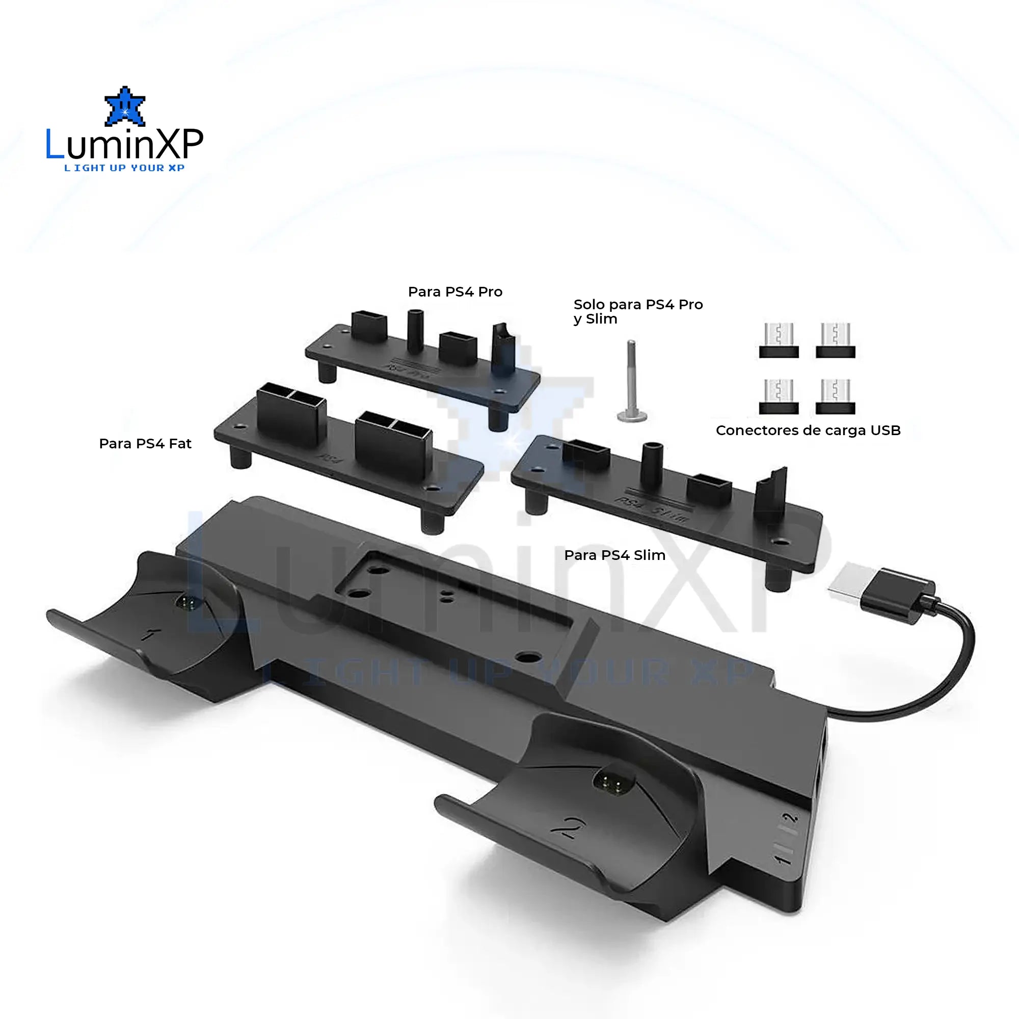 Stand Multifuncional DOBE para PS4/Slim/Pro