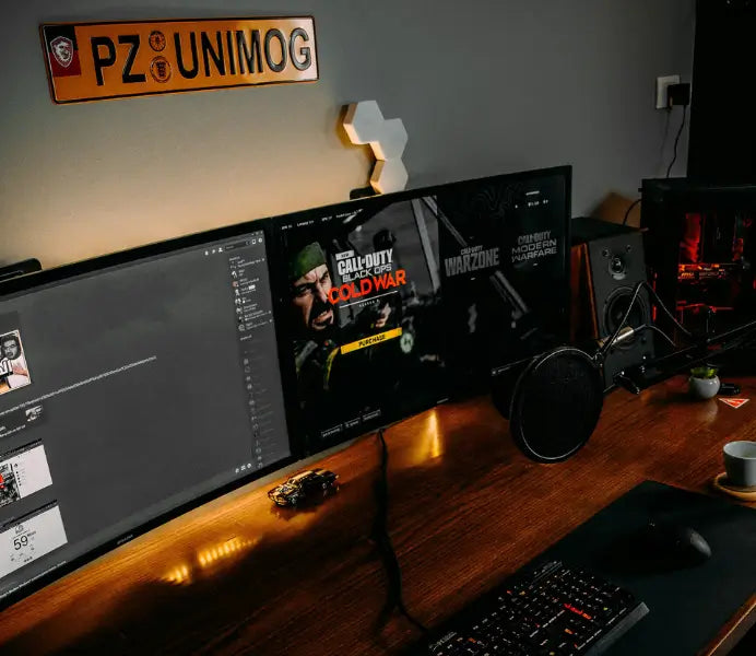 Decoración Gamer de Escritorio