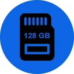 Soporta hasta 128GB