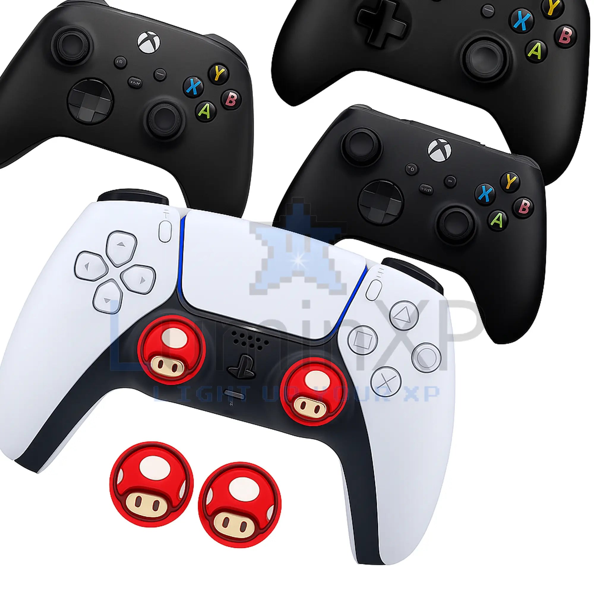 Gomas Antideslizantes para Joystick para PlayStation y Xbox